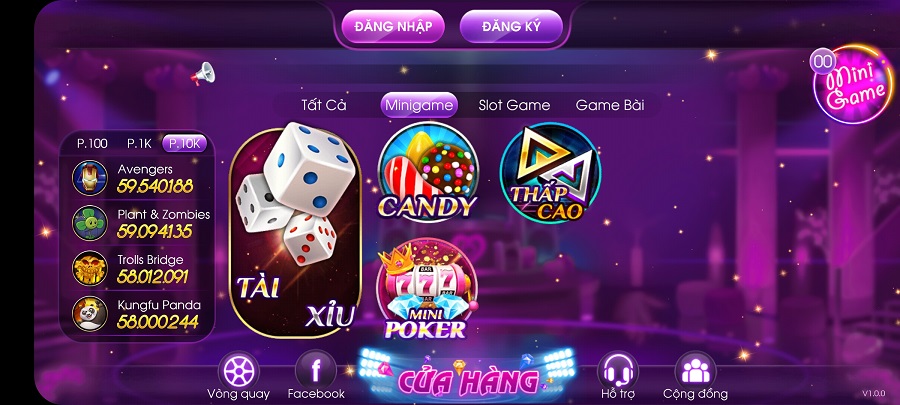 Những trò chơi có tại Ken88