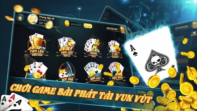 Các loại game bài đổi thưởng phổ biến