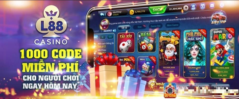 Giftcode L88S Club dành cho tân thủ