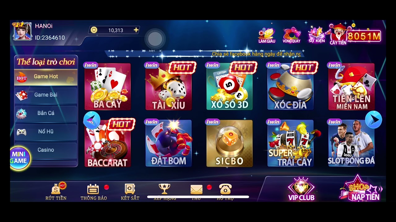 Siêu phẩm game bài mê ly tại Iwin