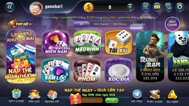 Các trò chơi có tại X79