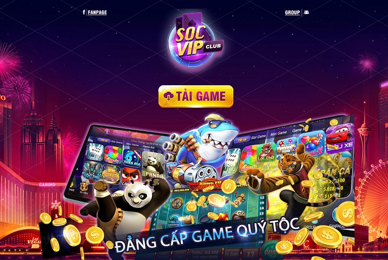 Giới thiệu về cổng game Socvip
